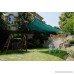Cool Friend@ Rectangle porch shades knitting Sun Shade Sail garden sails 10' X 10' (dark green) - B01C5EE3BU