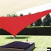 E&K Sunrise 12'x12x'12' Red Equilateral Triangle Sun Shade Sail Outdoor Shade Cloth UV Block Fabric - B074G45T8S