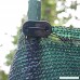 Gardzen 4ft x 8ft Sun Shade Sail Top Outdoor Canopy Patio Lawn Garden Dark Green - B07D4FQC3X