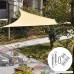 RainLeaf 10' x 10' x 14' Right Triangle Sun Shade Sail for Outdoor and Patio with Hardware Kit 2nd Generation Desert Sand - B019GKV300