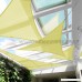 Windscreen4less Terylene Waterproof Sun Shade Sail UV Blocker Triangle Sunshade Patio Canopy Sail 16' x 16' x 22.6' in Color Canary Yellow - B073XCWPFY