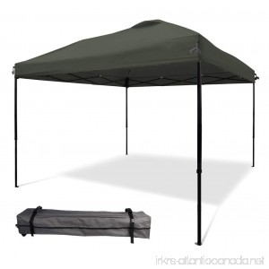 10'x10' Pop UP Canopy Tent Instant Shelter Straight Wall with Wheeled Carry Bag - B06XHYYXNC