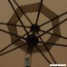 ABCCANOPY （23+ colors） 9ft Market Umbrella Replacement Canopy 8 Ribs (khaki) - B071R9ZQWW