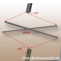 Coleman 10x10 Instant Sun Shelter Canopy & Swingwall-SIDE Truss Bars 39 3/4" Replacement Parts - B075C2Y6RH