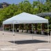 Goutime Pop-up Instant Shelter Canopy Outdoor Party Tent 10x10 feet White W/Wheeled Carry Bag - B074DVVMSH
