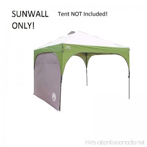 Instant - Canopy Sunwall For Giant Outdoor Waterproof Sun Shade Tent With Frame - Best Sun Uv Protection For Garden Patio Lawn Yard Backyard Beach & Pool. Cover From Solar With Big Shade 10'x10' - B07CSZLSBN