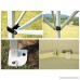 NatureFun 10 x 10 Feet Outdoor Steel Frame Pop Up Patio Instant Canopy PU Coated - B01F6YE8WK