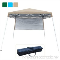 Quictent 10x10 Feet EZ Pop Up Canopy Tent Instant Beach Canopy 100% Waterproof-3 Colors - B07BHD5FP1