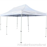 Sunnydaze Quick-Up Instant Pop-Up Canopy Party and Wedding Shelter 10 x 20 Foot White - B071184CSJ