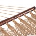 Caribbean Hammock Soft-Spun Polyester Rope for Outdoor Garden Patio 450 lbs Capacity (Brown) - B078MFS32S
