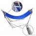Colorful Hammock with Space Saving Folding Steel Stand Includes Portable Carrying Case for Indoor & Outdoor - B07CWWYH1Q