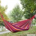 ENKEEO Outdoor Cotton Hammocks Double 2 Person 330lbs Portable Compact Travel Camping Hammock with Tree Ropes and Carry Bag for Patio Yard Garden Beach - B01FH1G40Q