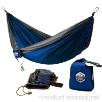 Greenlight Outdoor Double Camping Hammock with Tree Straps - Lightweight Nylon Portable Hammock Best Parachute Double Hammock For Backpacking Camping Travel Beach Yard. 118(L) x 78(W) - B01JWK456S