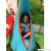 HAPPY PIE PLAY&ADVENTURE HappyPie Folding Children Nest Hanging Swing Seat Indoor and Outdoor Hammock Exercise Use Toy for Kids with Inflator Pump Sky Blue (Spring Deduction) - B0145Z29UO