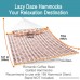 Lazy Daze Hammocks 55 Double Quilted Fabric Hammock Swing with Pillow (Romantic Coffee Bean) - B01LAR80C6