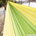 OLIDEAR Portable Parachute Nylon Hammocks Ultralight Camping Hammock Garden Hammock for Backpacking Travel Beach Yard (Red & Green 55 W x 105 L) … - B072ZRSGJ4