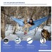 Outpost Double/Single Camping Hammock With 11’ Tree Straps - 100% Parachute Nylon - Cinch Buckle Design No Knots Required - Easiest Hammock To Hang - B01255VFCE