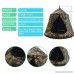 TopEva Waterproof Hanging Tree&Ceiling Hammock Tent Kids Sky Castle Paradise with LED Decoration Lights (Camouflage) - B07884GCS2