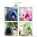 TopEva Waterproof Hanging Tree&Ceiling Hammock Tent Kids Sky Castle Paradise with LED Decoration Lights (Camouflage) - B07884GCS2
