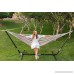 Ultranatura Brazilian Double Hammock - Portable 2 Person Camping Hammock for Backpacking Hiking Travel Beach Patio Yard. 330lbs Heavy Duty Hanging Swing Bed. 83(L) x 59(W) - Colorful Stripes - B07FDS6PM5