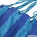 Blue Stripe Hammock Hanging Rope Chair Porch Swing Seat Patio Camping Portable Travel Holiday Beach - B01N4TTCHB
