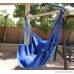 Busen Hammock Hanging Rope Chair Sky Air Hammock Swing Chair Porch Chair with Stand Cushioned Seat - B011NSDUWW