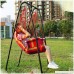 Canvas Hanging Hammock Swing Porch Swing Indoor Chairs Hammock Lounge (hongcai stripes) - B01IP52D7Y