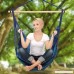Dtemple Durable 265 lb Hanging Hammock Chair Colorful Hanging Swing Set for Indoor and Outdoor US STOCK (dark blue) - B079GV5LYH