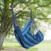 Dtemple Durable 265 lb Hanging Hammock Chair Colorful Hanging Swing Set for Indoor and Outdoor US STOCK (dark blue) - B079GV5LYH
