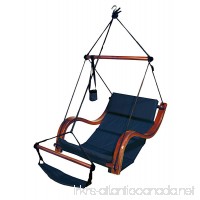 Hammaka Nami Deluxe Hanging Hammock Lounger Chair In Blue - B000EPY6QU