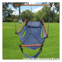 Outdoor/Indoor Hammock Hanging Chair Air Deluxe Swing Chair Solid Wood 250lb - B01I9VCZW2