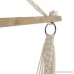 Sunnydaze Cotton Rope Hanging Hammock Chair Swing 48 Inch Wide Seat Max Weight: 330 Pounds - B00KWL8MTS