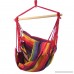Sunnydaze Hanging Hammock Swing for Indoor/Outdoor (Set of 2) Ocean Breeze/Sunset - B01HBXTCLG