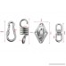 TFWADMX Swivel Hooks for Hammock Swing Chairs Stainless Steel Hanging Seat Accessories Kit for Ceiling/Indoor/Outdoor - B07C745CFJ