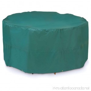 ALEKO CPS042 Weather Resistant Table and Chair Set Patio Cover in Green - Small - B077K8348N