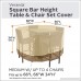 Classic Accessories 55-906-031501-00 Veranda Square Bar Height Table & Chair Set Cover Medium - B079BXSJWC