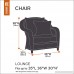 Classic Accessories Belltown Outdoor Patio Lounge Chair Cover - Weather and Water Resistant Patio Set Cover Grey (55-270-011001-00) - B00K4RL06W