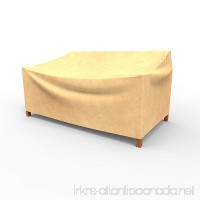 EmpirePatio Large Wicker Sofa Covers 37 in High - Nutmeg - B00P9NM72W