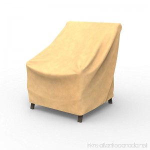EmpirePatio Low Back Chair Covers 31 in High - Nutmeg - B00P9NKSR8