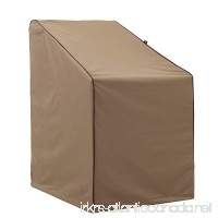 Finnhomy Outdoor Patio Chair Cover High Back Waterproof Large Outdoor Furniture Cover Weather/Fade Resistant  36" L X 28" D X 45" H - B071L84RC2