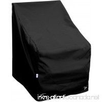 KoverRoos Weathermax 72250 High Back Chair Cover  29-Inch Width by 31-Inch Diameter by 36-Inch Height  Black - B007OSKEPC