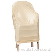 Miles Kimball Beige Stacking Chair Cover - B014YNJH3O