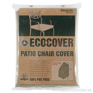 Mr. Bar-B-Q Backyard Basics Eco-Cover PVC Free Premium Patio Chair Cover - B001V7R6DU