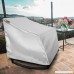 Mr.You Waterproof Patio Chair Covers for outdoor Heavy Duty For Spring Sliver No tearing No fading 5 Years Warranty L35in D38in H31in - B0776MLMYW