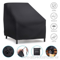 NASUM Patio Seat Cover Lounge Loveseat/Deep-seat Well-behaved Waterproof and Dust-resistant Outdoor Furniture Oxford Cloth Cover (small) - B07DB5FVVM