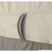 Classic Accessories Belltown Outdoor Rectangular/Oval Patio Table & Patio Chair Set Cover - Weather and Water Resistant Patio Set Cover Grey Large (55-256-011001-00) - B00K4RL8RS