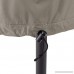 Classic Accessories Belltown Outdoor Rectangular/Oval Patio Table & Patio Chair Set Cover - Weather and Water Resistant Patio Set Cover Grey Large (55-256-011001-00) - B00K4RL8RS