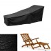 Comfysail Sun Lounger Cover Waterproof Sunbed Cover Outdoor Garden Patio Furniture with a Storage Bag Black 2087641/79cm - B07DDCQGRT