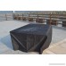 Direct Wicker Rectangular Patio Table & Chair&Sofa Set Cover - Durable and Water Resistant Outdoor Furniture Cover black Large (84x60x32 inches) - B071SHB7FQ