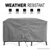 KHOMO GEAR TITAN Series - Patio Table & Chair Set Cover - Durable and Water Resistant Outdoor Furniture Cover Large - B07CNZL5SM